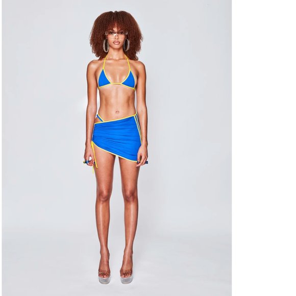 BLUE ONIRIS PAREO - Picture 2 of 4